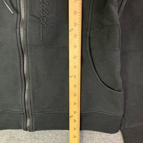 Harley Davidson Jacket Hoodie Women's Large Full Zip Puff Imprinted Sweatshirt - Picture 4 of 9